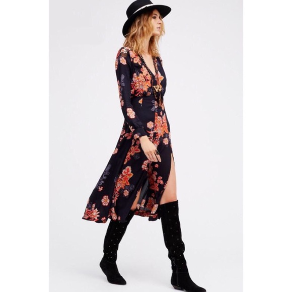 Free People Dresses & Skirts - Free People Miranda Midi Dress